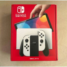 ニンテンドースイッチ(Nintendo Switch)のNintendo Switch スイッチ 本体（有機ELモデル）保護ガラス付(家庭用ゲーム機本体)