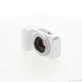 【中古】SONY(ソニー) VLOGCAM ZV-E10 II ボディ ホワイト ZV-E10M2 W 【348-ud】