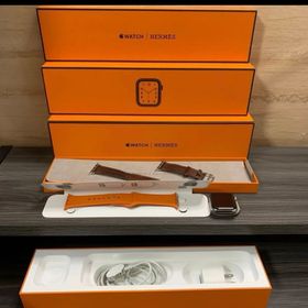 アップルウォッチ(Apple Watch)のHERMES Apple Watch series 4 40mm レザーベルト (腕時計)