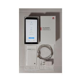 ファーウェイ(HUAWEI)のHUAWEI nova lite2 SIMフリー 黒 GMS認証 箱付 初期化済(スマートフォン本体)