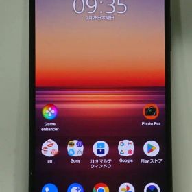 SONY Xperia 1 II au SOG01 の訳あり品