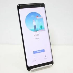 スマートフォン 本体 Xperia XZ3 SOV39 SONY au SIMロック解除済み SIMフリー 残債なし 64GB ブラック