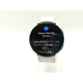 【中古】SAMSUNG Galaxy Watch6 44mm Wi-Fi/Bluetoothモデル SM-R940NZSAXJP シルバー【秋葉本店】保証期間1ヶ月【ランクB】