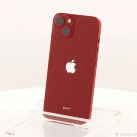 ソフマップ 〔中古品〕 iPhone13 128GB プロダクトレッド MLNF3J／A SIMフリー【344】