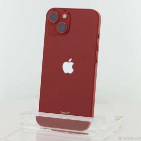 ソフマップ 〔中古品〕 iPhone13 128GB プロダクトレッド MLNF3J／A SIMフリー【352】