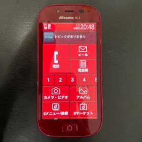 らくらくスマートフォン3 F-06F 8GBレッド