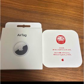 アップル(Apple)の【新品未開封】Apple AirTag エアタグ 2026 限定 だるまデザイン(その他)