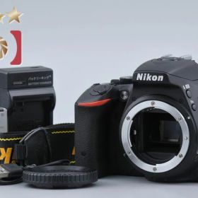 【中古】Nikon ニコン D5500 ブラック デジタル一眼レフカメラ シャッター回数僅少