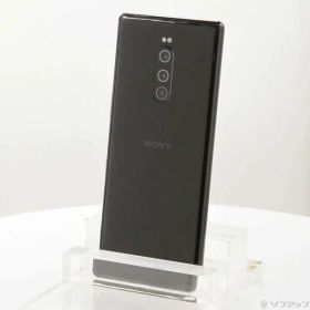 【中古】SONY(ソニー) Xperia 1 64GB ブラック SOV40 auロック解除SIMフリー 【368-ud】