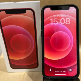 美品 Apple iPhone 12 mini レッド SIMフリー 64GB