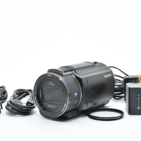 極上品 Sony ビデオカメラ FDR-AX45A ブラック 付属品色々セット!!