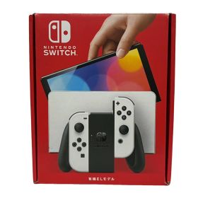 Nintendo 任天堂 Nintendo Switch (有機ELモデル) HEG-S-KAAAA ゲーム機本体 ホワイト 動作確認済 【中古】 12603K7