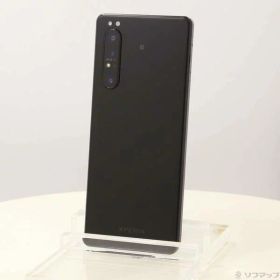 【中古】SONY(ソニー) Xperia 1 II 256GB フロストブラック XQ-AT42 SIMフリー 【368-ud】