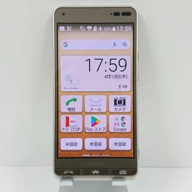 BASIO3 KYV43 au ゴールド 送料無料 本体 c11382