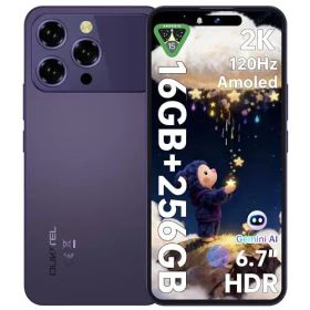 最新 SIMフリー スマホ 指紋認証 Android15 OUKITELAI