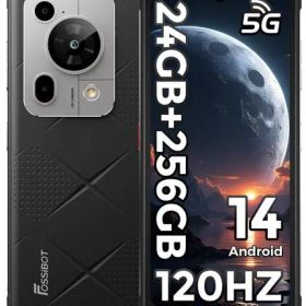 FOSSiBOTF112Pro5GスマホSIMフリースマートフォン本体Android14スマホ本体24GBRAM+256GBROM1TB拡張可能7150mAhバッテリータフネススマホ6.88インチHD+IPS大画面