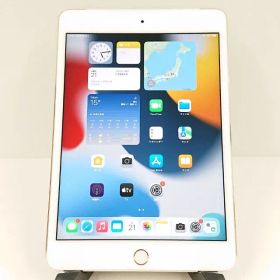 【デモ機】iPad mini 第4世代 Wi-Fi+Cellular 16GB au ゴールド 送料無料 本体 c17361
