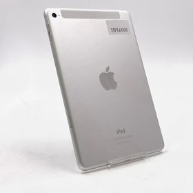 【最速発送】Apple iPad iPad mini 4 Wi-Fi + Cellular 128GB Silver docomo 白ロム【難有】