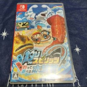 「釣りスピリッツ 釣って遊べる水族館 通常版」自宅保管、中古品となります。ご理(家庭用ゲームソフト)