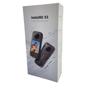Insta360◆360度アクションカメラ/CINSAAQ/B/LENS CAPセット//