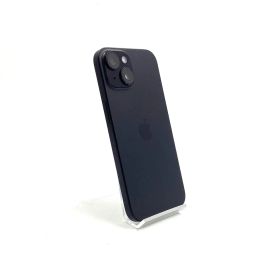 【全額返金保証】【最速発送】 iPhone 15 128GB ブラック 楽天モバイル SIMフリー 動作確認済 85%