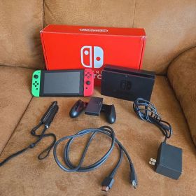 Nintendo Switch 青/赤 本体 付属品完備