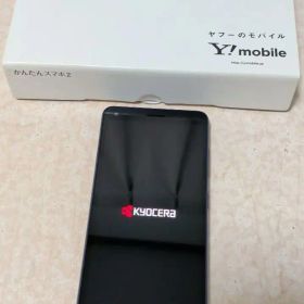 かんたんスマホ2 A001KC ネイビー 京セラ ワイモバイル