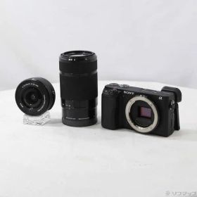 ソフマップ 〔中古品〕 α6400 ILCE-6400Y ダブルズームレンズキット ブラック【258】