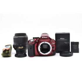 Nikon ニコン D5200 レンズキット レッド デジタル一眼カメラ(デジタル一眼)