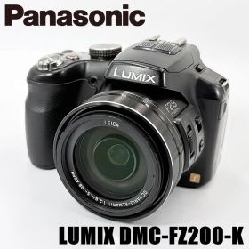 パナソニック Panasonic LUMIX DMC-FZ200-K コンデジ カメラ 中古