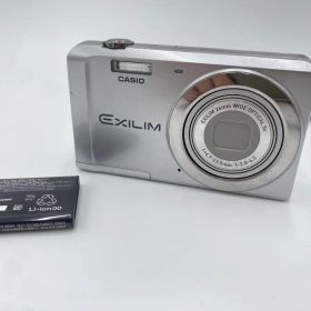 美品 CASIO EXILIM EX-ZS5 シルバー コンデジ オールドカメラ