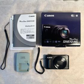 【極美品】Canon PowerShot SX610HS ブラック