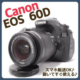 自撮りOK✨Canon EOS 60D✨デジタル一眼レフカメラ✨スマホ転送OK✨