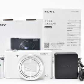 ■ 特上美品 ■ ソニー SONY Cyber-shot DSC-WX500 ホワイト コンパクト デジタル カメラ デジカメ コンデジ #A0731