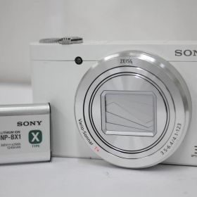 【返品保証】 ソニー Sony Cyber shot DSC-WX500 ホワイト バッテリー付き コンパクトデジタルカメラ e5482