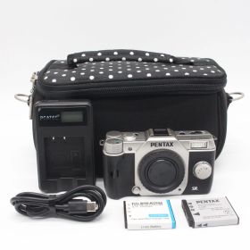 ■極上品■ PENTAX Q10 ボディ シルバー