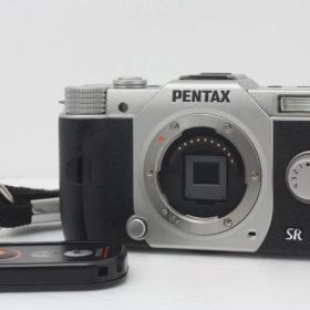 【良品】PENTAX Q10 ボディ シルバー 完動品 付属品多数 #356a