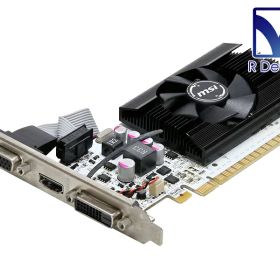 Micro-Star International GeForce GT 730 1024MB D-Sub 15-Pin/HDMI/Dual-Link DVI-D PCI Express 2.0 x16 N730K-1GD5LP/OCV1【中古グラフィックボード】