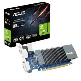 【中古】 ASUS NVIDIA GeForce GT730 2GB GDDR5 薄型 グラフィックスカード GT730-SL-2GD5-BRK-E