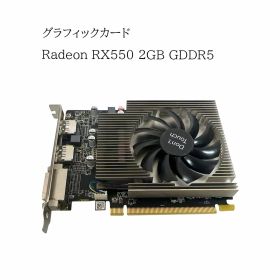 【中古】 グラフィックカード Radeon RX550 2GB GDDR5 DisplayPort DVI対応