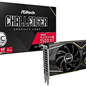 【中古】 ASRock AMD Radeon RX5500XT グラフィックボード GDDR6 8GB CHALLENGERシリーズ RX5500XT Challenger D 8G OC