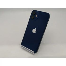 【中古】Apple SoftBank 【SIMロック解除済み】 iPhone 12 mini 64GB ブルー MGAP3J/A【広島本通】保証期間1ヶ月【ランクC】