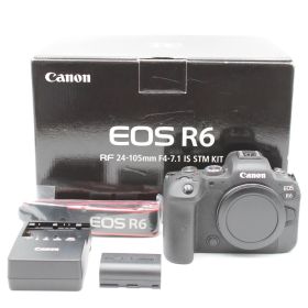 シャッター枚数1,587枚■ほぼ新品■ CANON ミラーレス一眼カメラ ボディのみ EOS R6 ボディー No.C02670