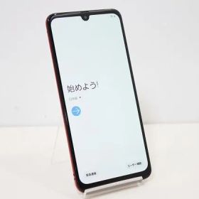 スマートフォン 本体 Galaxy A30 SCV43-u Samsung au SIMロック解除済み SIMフリー 残債なし 64GB レッド