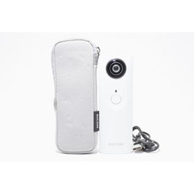 リコー(RICOH)の美品 RICOH THETA m15 ホワイト ARYM5607(コンパクトデジタルカメラ)