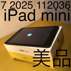 値下げ済 新品充電コード付属可 2025 112036 美品 iPad mini