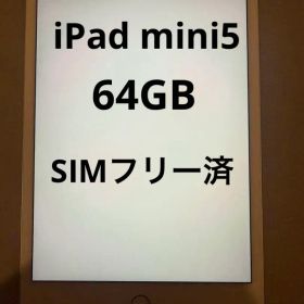 iPad mini5 cellular 64GB シルバー SIMフリー