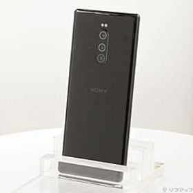 Xperia 1 64GB ブラック SOV40 auロック解除SIMフリー