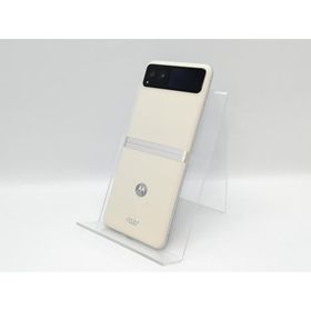 【中古】MOTOROLA 国内版 【SIMフリー】 motorola razr 40 バニラクリーム 8GB 256GB PAYC0001JP【宇田川】保証期間１ヶ月【ランクB】