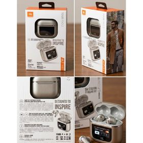 ジェイビーエル(JBL)のJBL 完全ワイヤレスイヤホン TOUR PRO 2 CHAMPAGNE GO…(ヘッドフォン/イヤフォン)